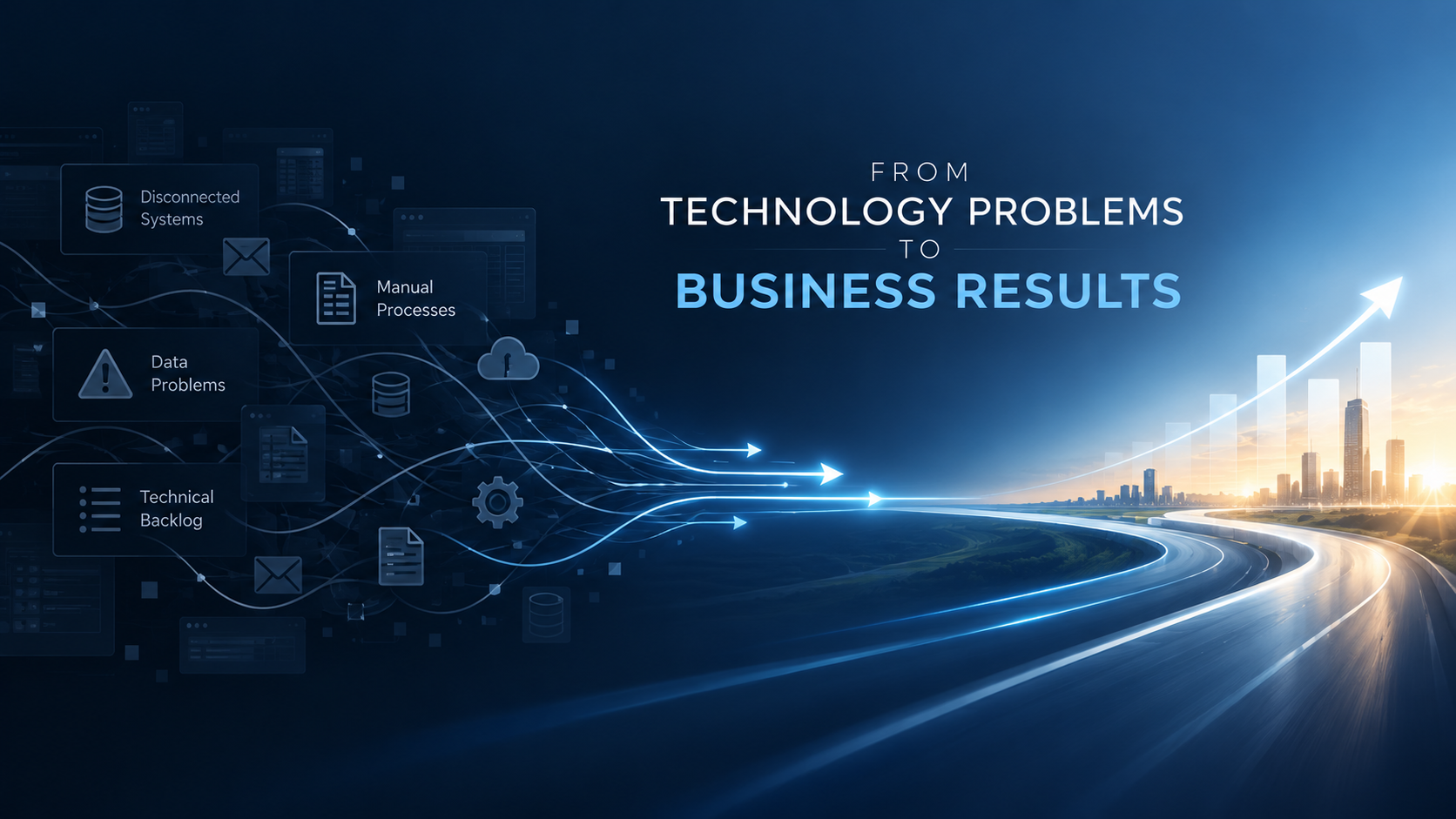 Technology problems becoming business results